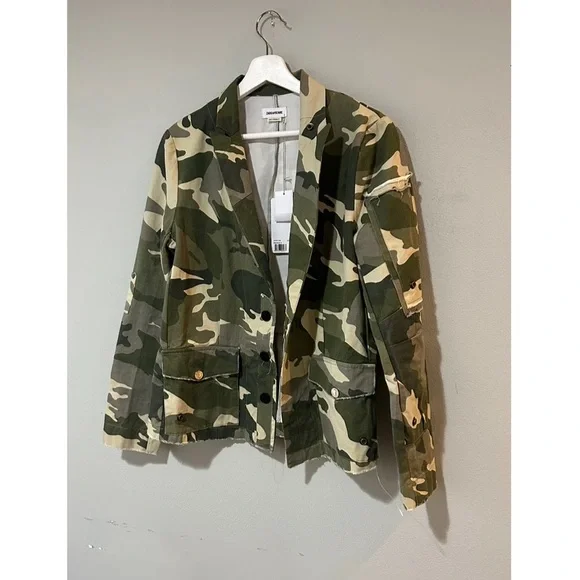 Zadig & Voltaire Green and Black Utility Jacket - Picture 2 of 9